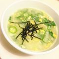 チョミ蔵's cooksnap of when they made 朝の超簡単ねばねば長芋オクラスープ☆.