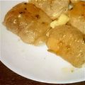 shizuとreo's cooksnap of when they made チーズ✿はんぺんの豚肉巻き.