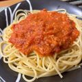 anchan0729's cooksnap of when they made カニのトマトクリームスパ.