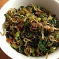 きよやよ's cooksnap of when they made 大根の葉っぱとじゃこのふりかけ.