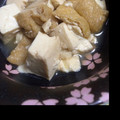 sachicchi1's cooksnap of when they made ♪簡単に水菜と豆腐と揚げの煮.