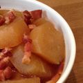 nonoue's cooksnap of when they made 大根とベーコンの煮物.