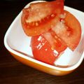 見崎茗's cooksnap of when they made トマトの砂糖和え.