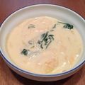 小山のレオポン's cooksnap of when they made ❀ほうれん草と鮭のチーズクリームスープ❀.