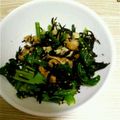 栄養士まま's cooksnap of when they made 鉄分たっぷり!!小松菜とひじきのごまあえ.