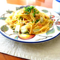 Kenmamac's cooksnap of when they made 白菜とお揚げさんの和風梅パスタ♡.