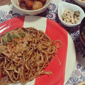 やまたす's cooksnap of when they made もやしと挽肉で簡単さっぱり納豆焼きそば.