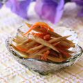 ぽっぽぺぺ's cooksnap of when they made ご飯がススム♪きんぴらごぼう.