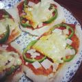 lilyneko's cooksnap of when they made カリッカリッ‼もちピザ☆.
