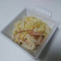 はるまつり's cooksnap of when they made 簡単！たくあんの旨みが嬉しい☆白菜サラダ.