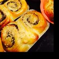 sangori's cooksnap of when they made うずまきあんパン.
