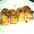 tomozo0922's cooksnap of when they made 豚巻き餅.