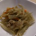 papocha's cooksnap of when they made 豚バラinきんぴらごぼう☆.