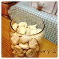fuu☆rin's cooksnap of when they made 卵白焼き菓子イチゴ味ver..