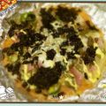 鬼嫁もつ's cooksnap of when they made 正月で余ったもちで、もちマルゲリータピザ.
