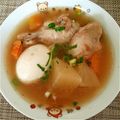 ゆりた～ん's cooksnap of when they made お酢で。根菜と手羽元のさっぱり煮.