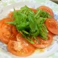 momoco's cooksnap of when they made トマトの*さっぱり*サラダ.