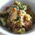 みちこちゅぽま's cooksnap of when they made ランチにおススメ!!タイ風どんぶり.