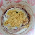 joy09's cooksnap of when they made 黒豆の残りで…黒豆きな粉ヨーグルト♪.
