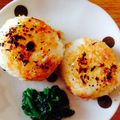 ばふぁろー♡'s cooksnap of when they made 我が家の味噌焼きおにぎり.
