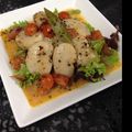 モモﾃｨﾝ's cooksnap of when they made 簡単に作れるホタテのアクアパッツア.