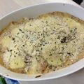 hyon☆a's cooksnap of when they made 長ネギとじゃがいものツナソースグラタン.