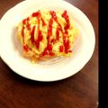 unikochan's cooksnap of when they made 卵１個ＤＥ半熟チーズオムライス.