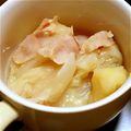 みぃこm's cooksnap of when they made 白菜とじゃが芋のコンソメ煮.