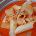 かき氷's cooksnap of when they made 大根とツナの♪マカロニトマトスープ♪.