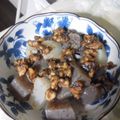 ornitier's cooksnap of when they made みそがカリカリ☆大根とこんにゃくの田楽.