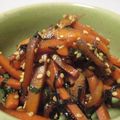 ふくももつん's cooksnap of when they made 大葉で爽やか☆すぐ出来ちゃう人参の煮付け.