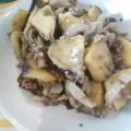 memgeg's cooksnap of when they made 薩摩芋と玉ねぎの塩昆布そぼろ煮.