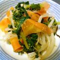 単身赴任男子's cooksnap of when they made 簡単　もやし・大根葉・塩昆布のポン酢あえ.