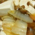 レオレオ二's cooksnap of when they made 和風鍋　～なめこで体ポカポカ胃腸に優しく.