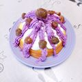 めみたん☆'s cooksnap of when they made 簡単☆さつま芋のモンブラン.