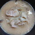 Kill Buss's cooksnap of when they made キャベツと豚肉の とんこつ風スープ.