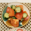 ミドランドキッチン's cooksnap of when they made 簡単！美味しい きゅうりとトマトのサラダ.