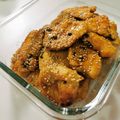 toccot's cooksnap of when they made 胸肉deゴマたっぷり照り焼きチキン♪.