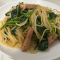みなみゆき母's cooksnap of when they made ☆ほうれん草とベーコンの和風パスタ☆.