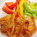 あんまかろん☆'s cooksnap of when they made ≪お弁当に≫冷凍保存ＯＫ♪豚のみそ漬け　.