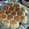 あらじおtomo's cooksnap of when they made フライパンで！ほぼ発酵なしちぎりパン♪.