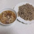 きらり流れ星's cooksnap of when they made 豚バラ肉とネギのつけ麺.