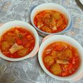 みぽぽ37's cooksnap of when they made トマトジュースでミネストローネ.