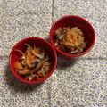 yesmama's cooksnap of when they made 油揚げ・干し椎茸入り♡切り干し大根の煮物.