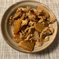 まーちゃろう's cooksnap of when they made THE定番!!大根と豚肉の甘辛こっくり煮.