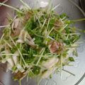 真理かあさん's cooksnap of when they made 豆苗と長芋の簡単サラダ.