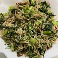 ハングル's cooksnap of when they made とっても簡単★大根葉とシラスのきんぴら.