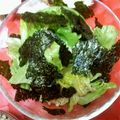 cosumi's cooksnap of when they made ちぎるだけ☆レタスと海苔の中華サラダ.
