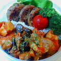 yuca☆yuca's cooksnap of when they made ★ナスとエリンギとベーコンのトマト煮.