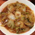 まいプー's cooksnap of when they made 秋のおすすめ☆挽き肉と白菜のさっぱり煮.